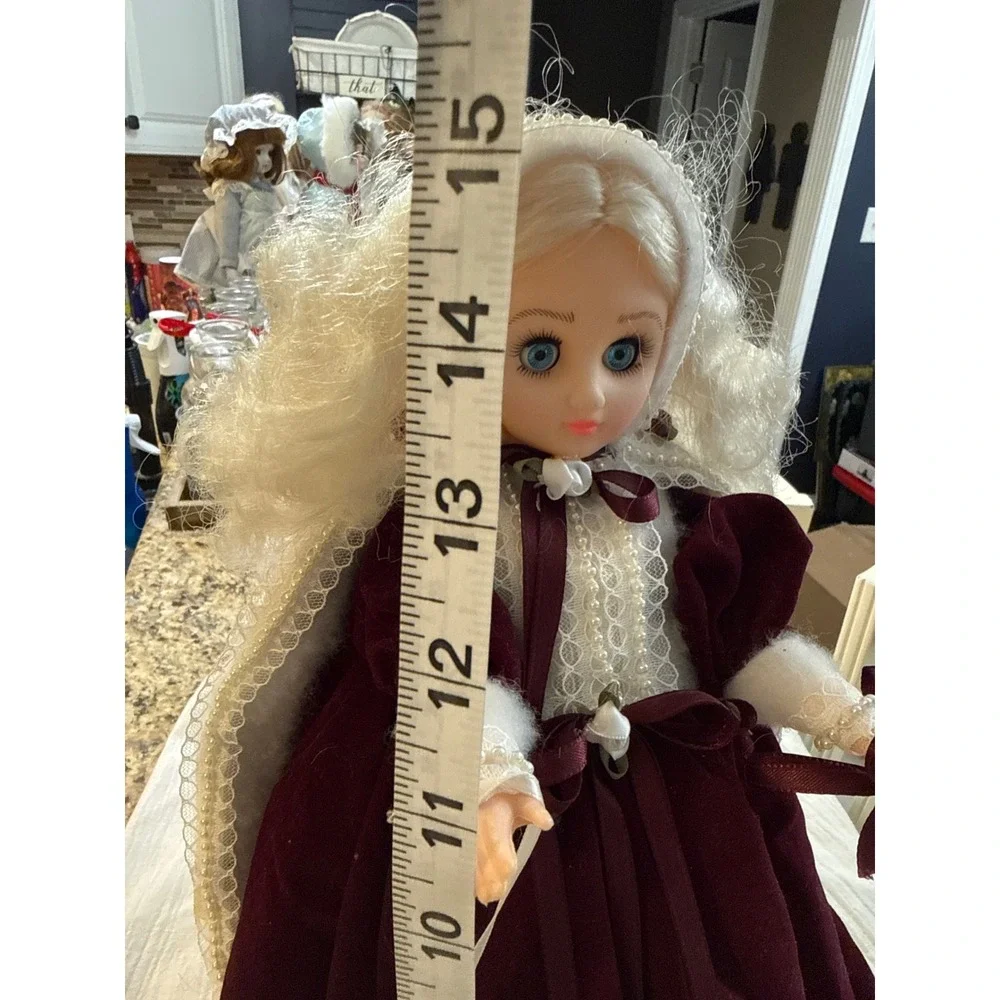 Hamilton‎ Collection Winter Angel Porcelain Doll Donald Zolan 1991 Heritage 15